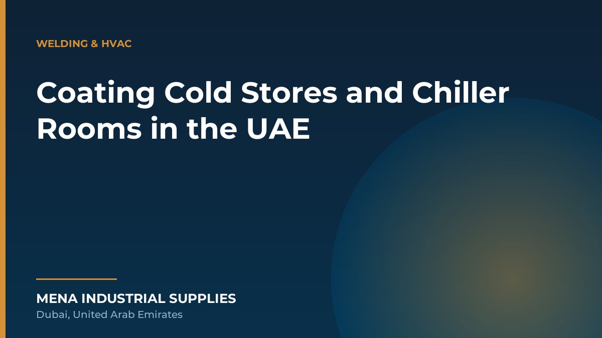 Coating Cold Stores and Chiller Rooms in the UAE