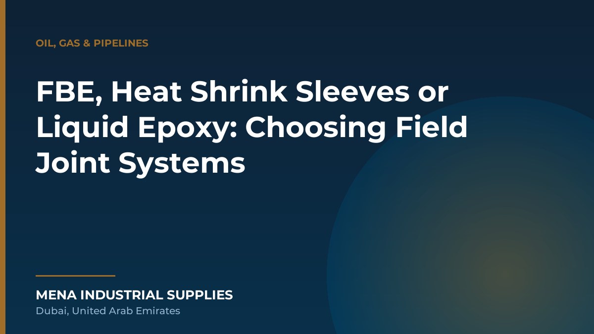 FBE, Heat Shrink Sleeves or Liquid Epoxy: Choosing Field Joint Systems