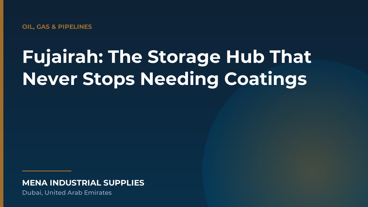 Fujairah: The Storage Hub That Never Stops Needing Coatings