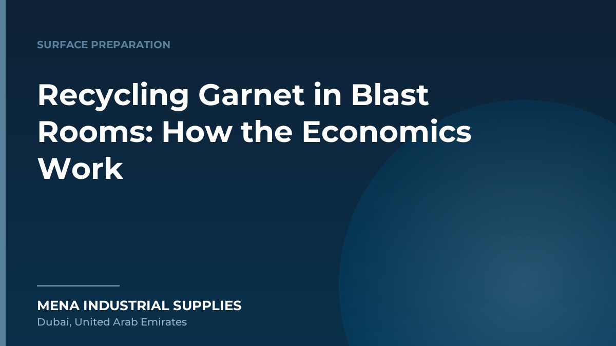 Recycling Garnet in Blast Rooms: How the Economics Work