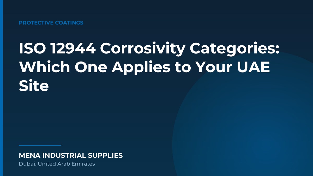 ISO 12944 Corrosivity Categories: Which One Applies to Your UAE Site