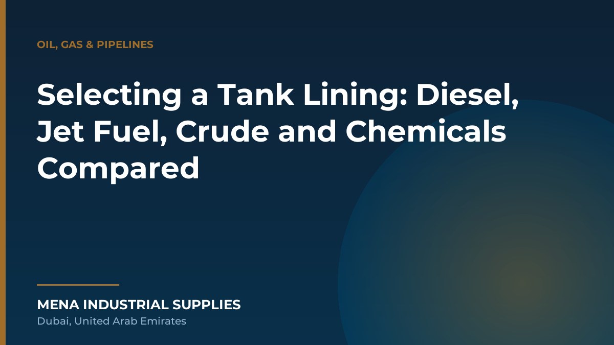 Selecting a Tank Lining: Diesel, Jet Fuel, Crude and Chemicals Compared