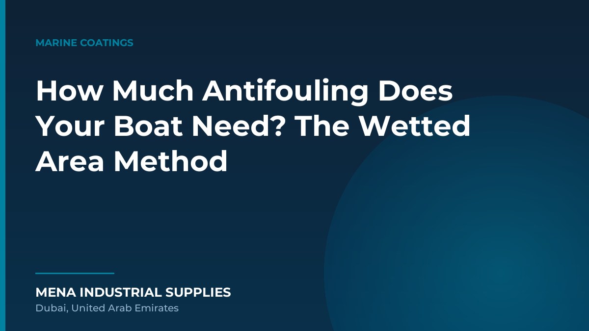 How Much Antifouling Does Your Boat Need? The Wetted Area Method