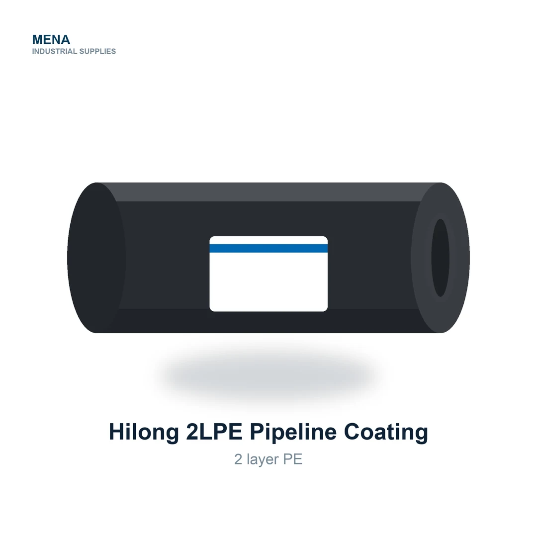Hilong 2LPE Pipeline Coating by Hilong, supplied in Dubai by MENA Industrial Supplies
