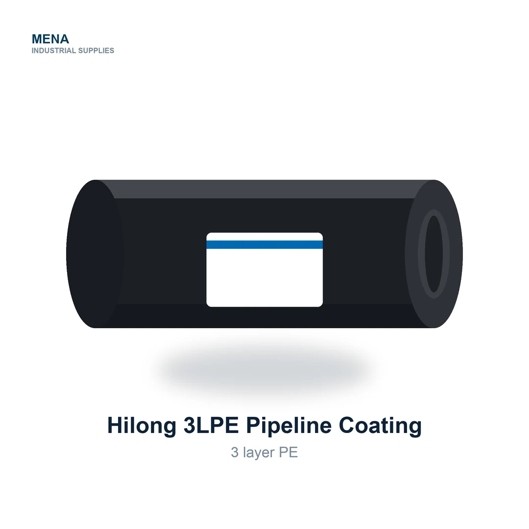 Hilong 3LPE Pipeline Coating by Hilong, supplied in Dubai by MENA Industrial Supplies