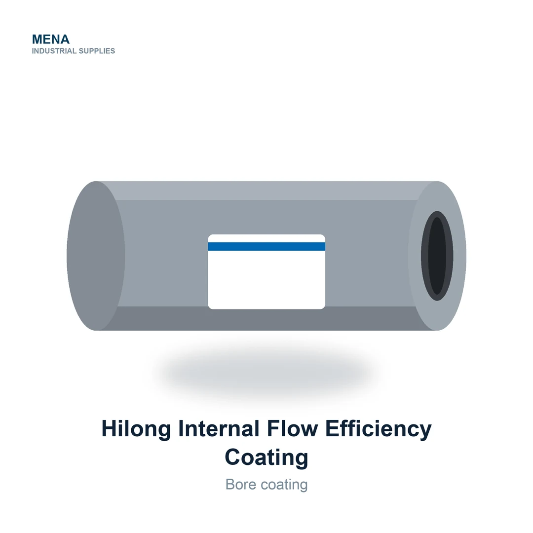 Hilong Internal Flow Efficiency Coating by Hilong, supplied in Dubai by MENA Industrial Supplies