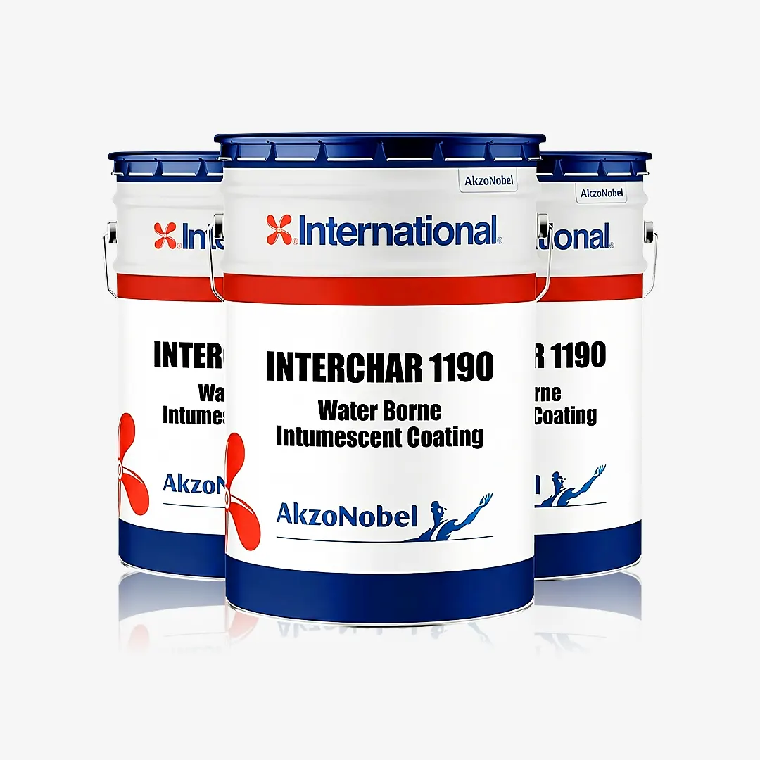 Intumescent Coating (Interchar) supplied by MENA Industrial Supplies, industrial distributor in Dubai UAE view 3