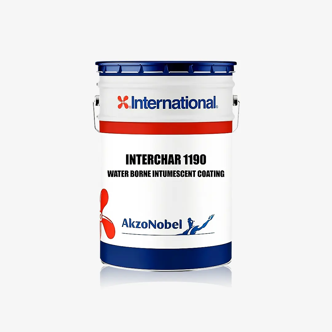 Intumescent Coating (Interchar) supplied by MENA Industrial Supplies, industrial distributor in Dubai UAE