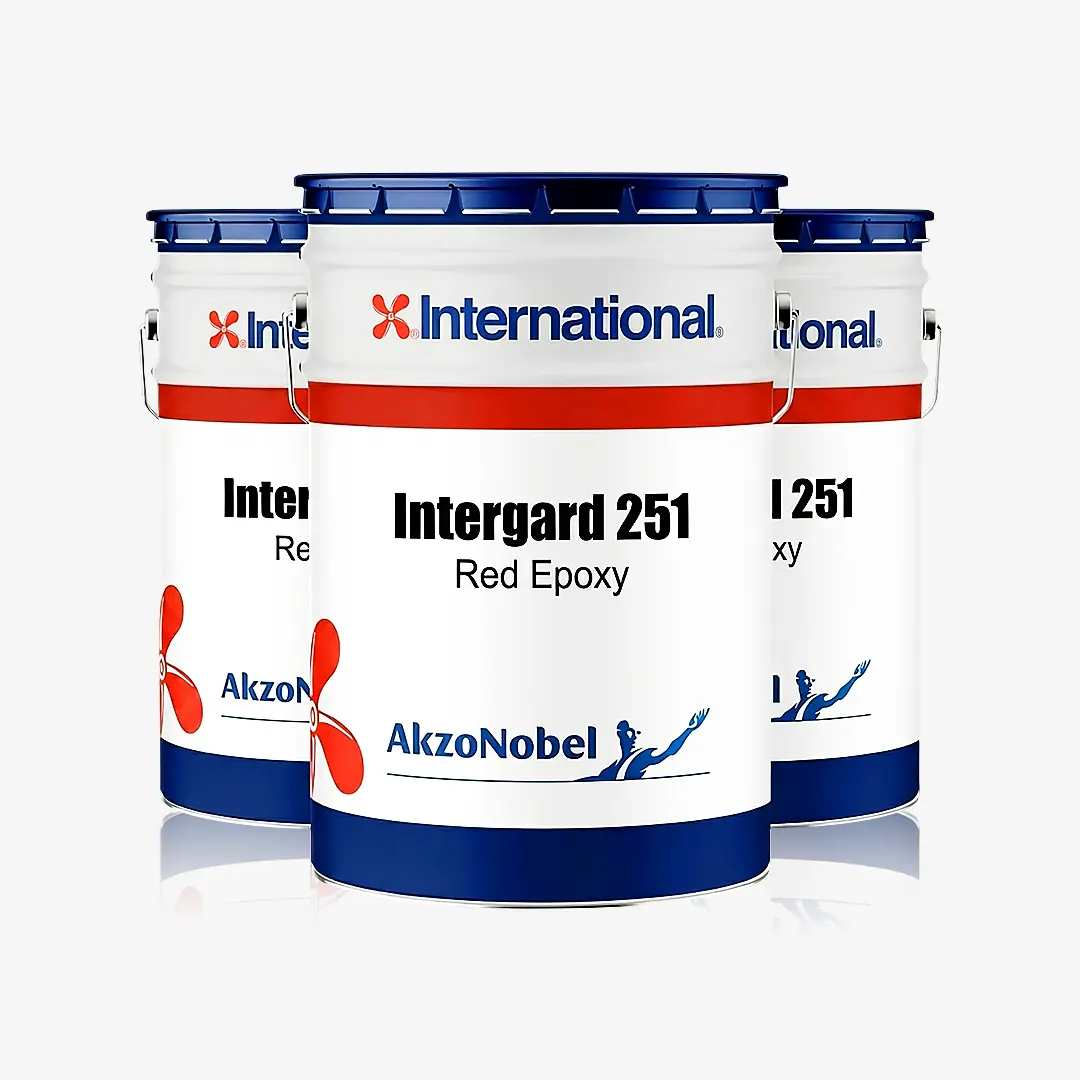 Intergard 251 Red Epoxy by International, supplied in Dubai by MENA Industrial Supplies view 2