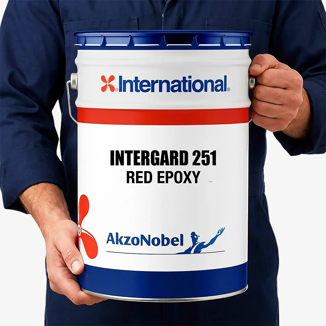 Intergard 251 Red Epoxy by International, supplied in Dubai by MENA Industrial Supplies view 3