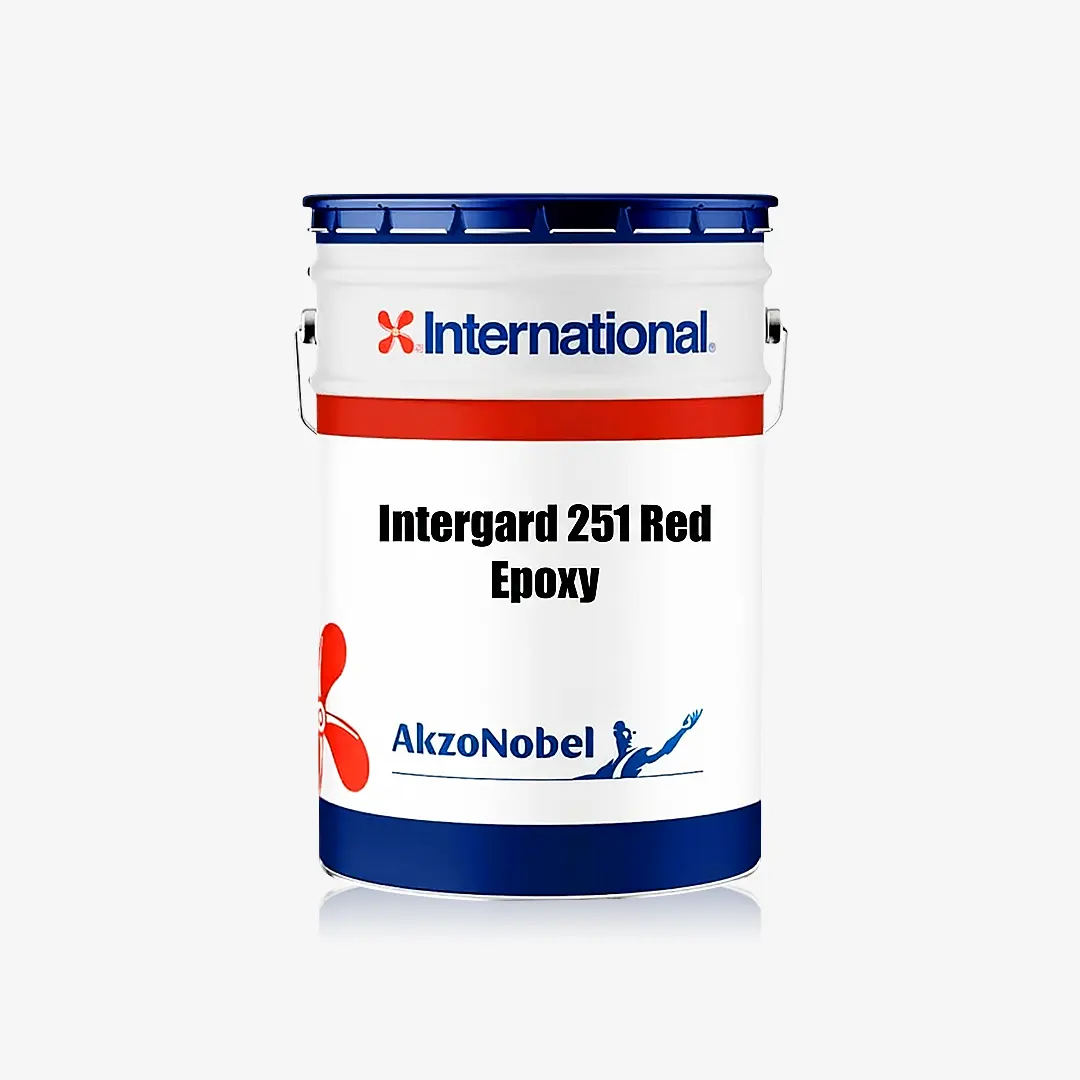 Intergard 251 Red Epoxy by International, supplied in Dubai by MENA Industrial Supplies