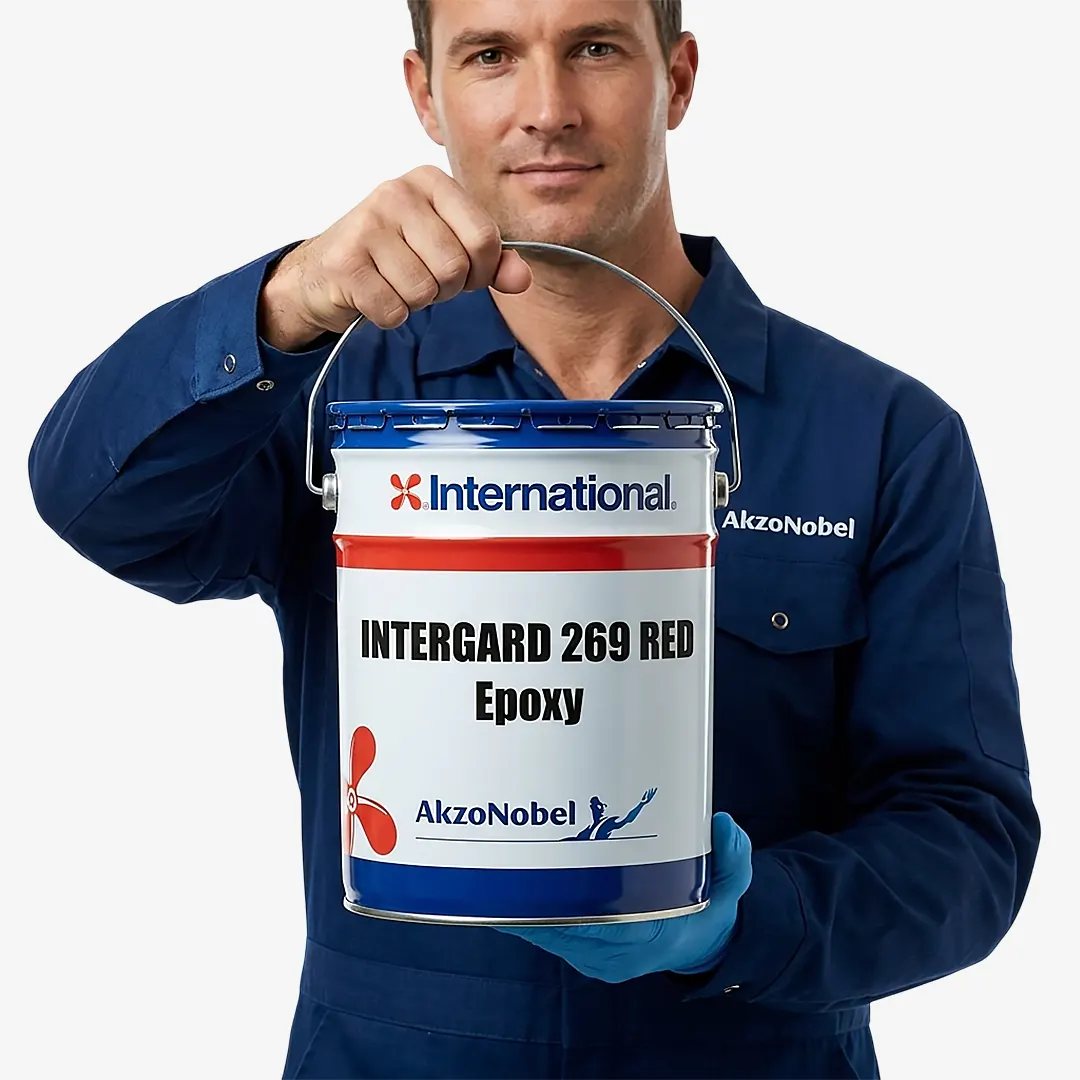 Intergard 269 Red Epoxy by International, supplied in Dubai by MENA Industrial Supplies view 3