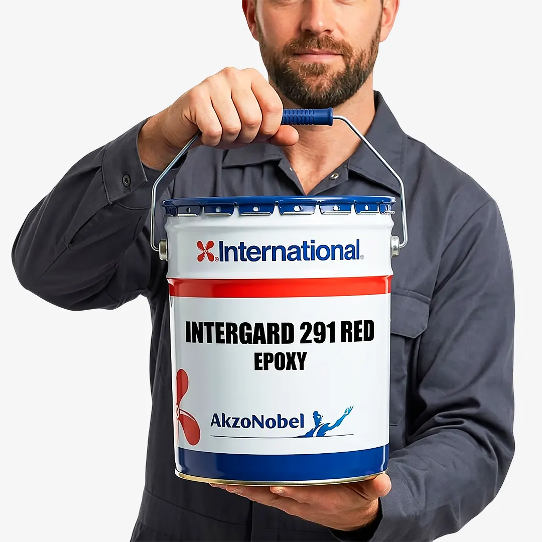 Intergard 291 Red Epoxy by International, supplied in Dubai by MENA Industrial Supplies view 3