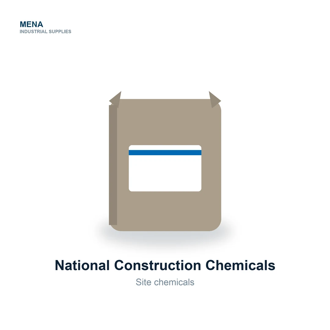 National Construction Chemicals by National Paints, supplied in Dubai by MENA Industrial Supplies