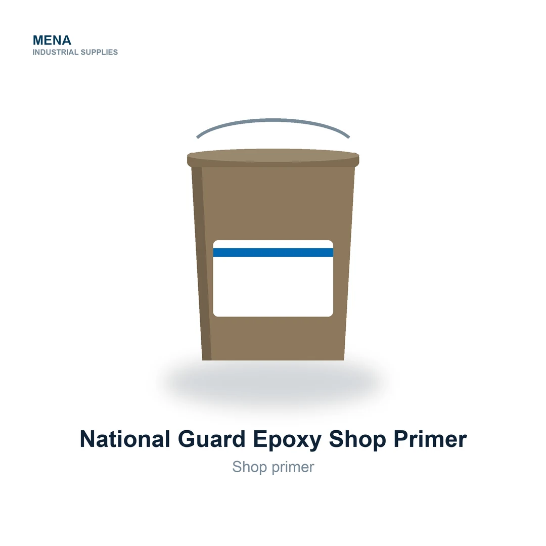 National Guard Epoxy Shop Primer by National Paints, supplied in Dubai by MENA Industrial Supplies