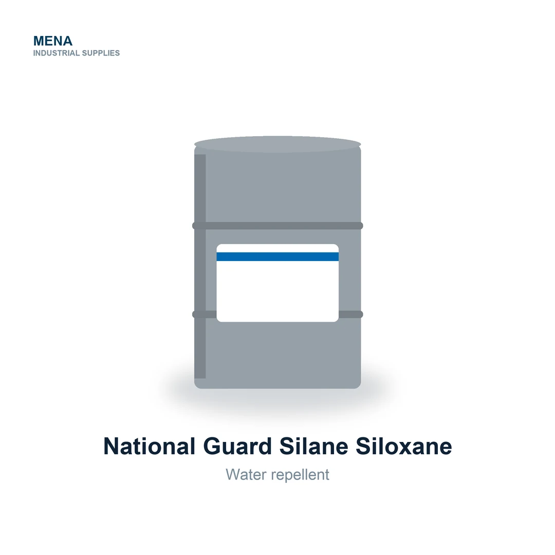 National Guard Silane Siloxane Water Repellent by National Paints, supplied in Dubai by MENA Industrial Supplies
