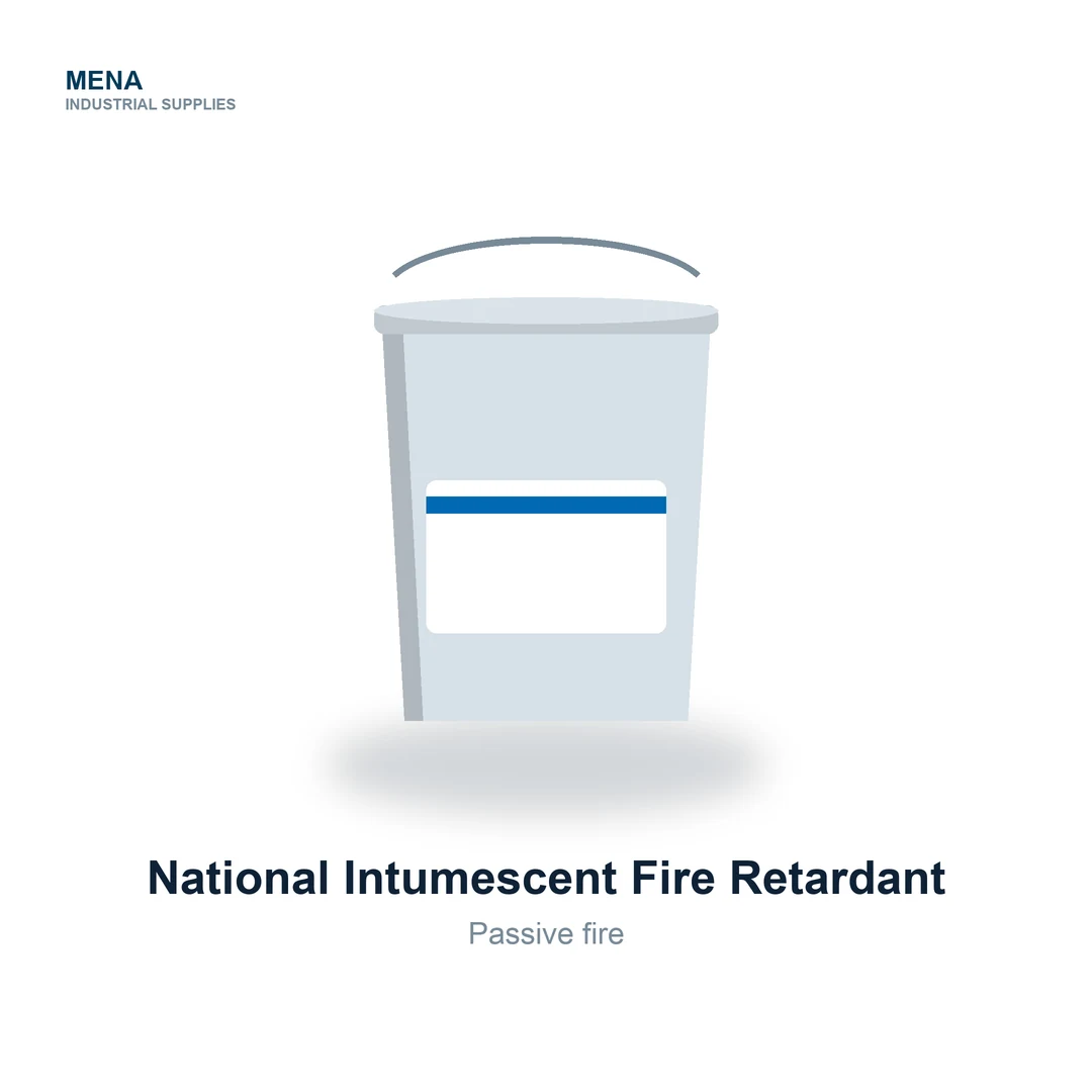National Intumescent Fire Retardant Coating by National Paints, supplied in Dubai by MENA Industrial Supplies