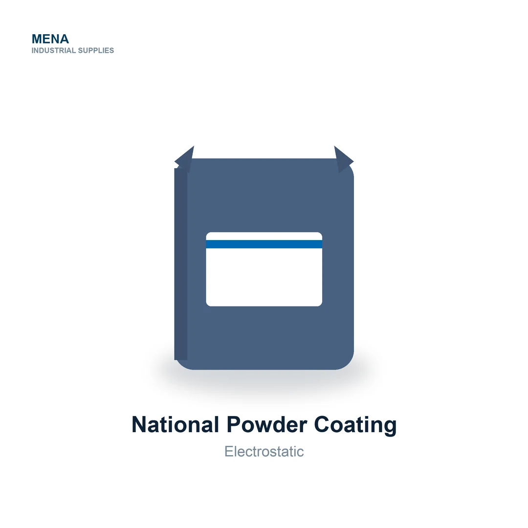 National Powder Coating by National Paints, supplied in Dubai by MENA Industrial Supplies