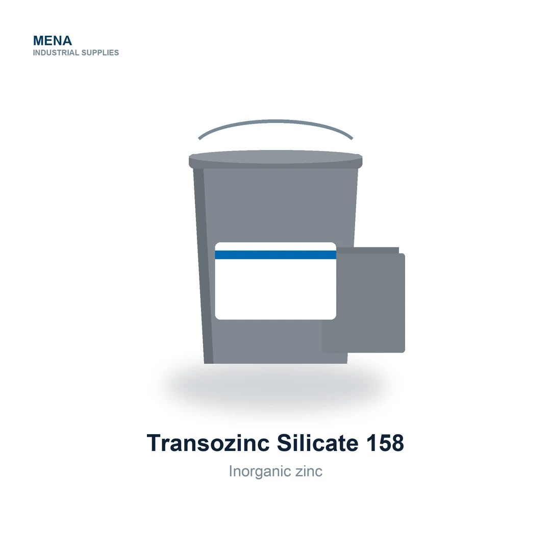 Transozinc Silicate 158 by Transocean Coating, supplied in Dubai by MENA Industrial Supplies